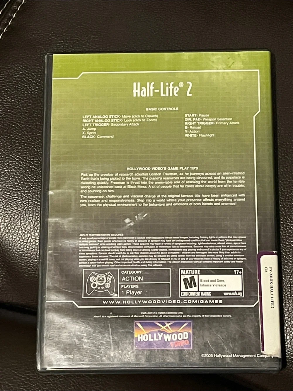 Half-Life 2 | Xbox | Game Vault Edition | Pre-Owned | No Manual